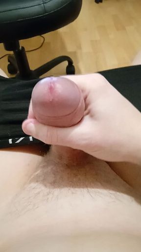 The young guy got a dick, he started to masturbate  #10