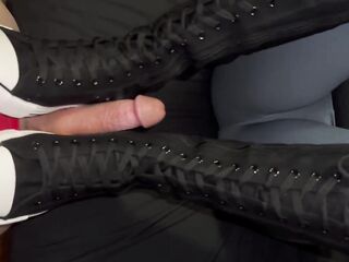 Knee high converse shoejob 10 min clip! (Prior custom, OnlyFans in bio!)