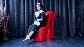 The Nun And Her Hot Feet (FULL HD) – Sarah H