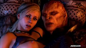 Cassie Cage VS Shao Kahn