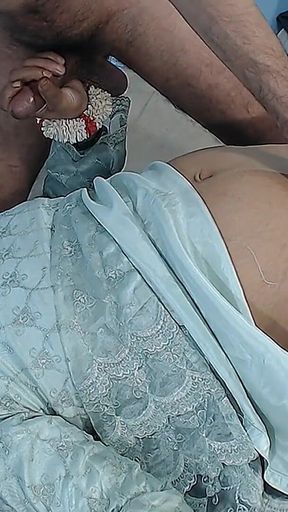 His Fingers Traced the Curves of His Girlfriend's Vagina as He Stroked Her Hot Pussy with His Rock-hard Cock