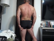 Bodybuilder Sexy Muscle Flexing Muscle God