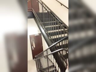 Masturbating in the Courthouse Stairwell