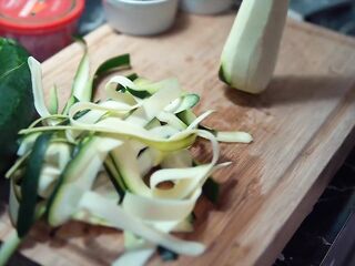 What Piper Blush does with a zucchini