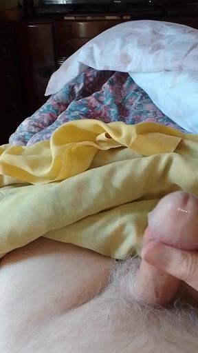 Old man wanking
