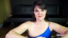 mckayla busty curvy milf sloppy deepthroat greedy cum swallow!