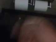 Masterbating in work restroom part five