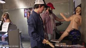 ”Porn shop owner fucking trucker”