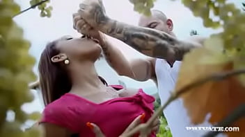 Latina Katia Takes Dick in Her Throat and Ass Outdoors