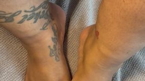 BBW Socks off and Oiled Up Feet