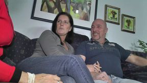 German MILF gets fucked in her studio