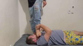 MASTER GABE TRAMPLE AND FOOT STOMP