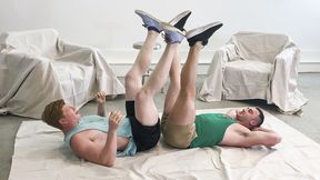 The Leg Wrestling Match