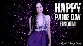 Happy Paige Day Findom