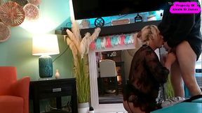 Sneaking out on his girlfriend to fuck me