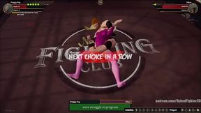 Preggy Peg VS Vilkor (Naked Fighter 3D)