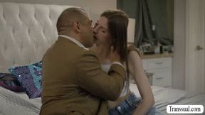 TS Femboy Fucks Stud Hard!