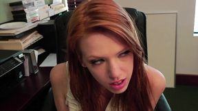 nina hartley and pepper kester have hot lesbian office sex.