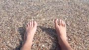 Peaceful Foot Fetish by the Lake