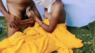 Indian hot wife Homemade blowjob Handjob boobs pressing and fucking
