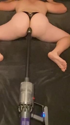 Powerful moment from &quot;Huge bubble butt anal vacuum cleaner masturbation&quot;