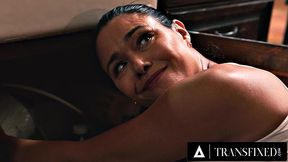 TRANSFIXED - Hot Trans Khloe Kay Fucks Lesbian Plumber Dana Vespoli