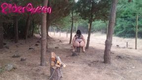 Recoping Woods Sexy Stepmom Outdoors
