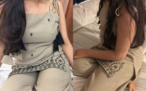 Stepsister Gave Her Pussy to Stepbrother so That Stepbrother Could Rest Comfortably.