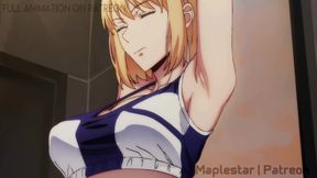 Perv Couple First Time Under the Shower - Cartoon PORN