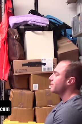 Young Perps - Dominative Security Officer Charles King Cums Inside Hunk White Tight Asshole