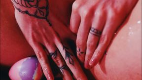 Egg Laying & Squirting Orgasm, Extreme Wetness