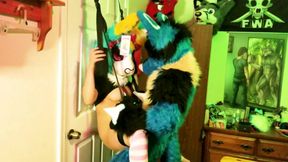 Piperthebun Gets Breed By Sucario On A Doorswing With Verified Amateurs