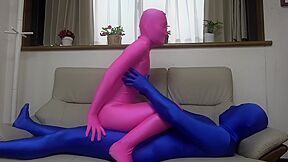 Miraidouga - Zentai Sex In A Western-style Room