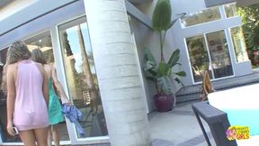 Two Beautiful Blondes Indulge in Passionate Kissing and Intimate Fingering
