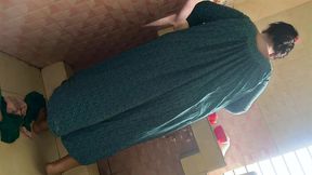 pov: fucking with big ass & big tits chubby aunty in the kitchen when she cooking (egyptian hot wife)