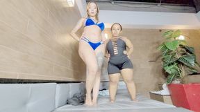 MEGAN FOR THE FIRST TIME DOMINATING A DWARF WITH HER GIANT ASS - BY MEGAN BIG BUTT - CLIP FULL