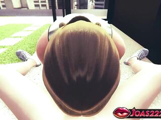 Star Wars Rule 34: Padmé Gives Moist BJ & HJ to Giant Ramrod – Explosive Jizz flow in CG Manga Animation!