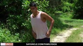 Naught Farmers Jay Seabrook & Tim Hanes receive Sweat-wettened Doing Some Outdoor Work