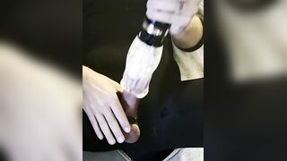 FLIPPING and POWERFUL DEEPTHROATING Makes me Jizz with Masculine Rose trio