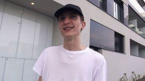 Amateur dudes with big balls enjoying POV fucking