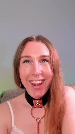 Obedient Tgirl Follows Orders
