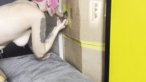 first golryhole in love with neighbor&#039;s cum