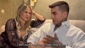 Latina milf preaches with her big booty