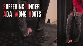 Suffering Under Ada Wong Boots (45 Deg Double Version) - TamyStarly - Cock Balls Crush Trample, Shoejob, Bootjob, CBT, Ballbusting, Trampling, Stomping