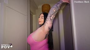 pornstar pov with maddison black british tattooed pawg
