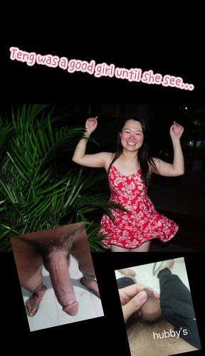 Hot asian wife takes BBC on a wild ride
