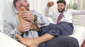 Businessman Pablo Foot Worshiped - Pablo