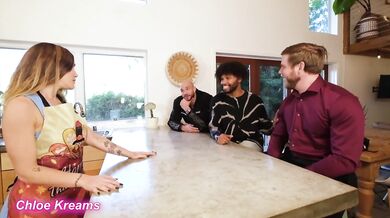 Thanksgiving Breeding Ceremony Bi Orgy! All My Holes Get STUFFED - Chloe Kreams