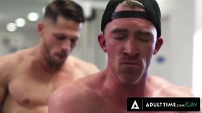 Heteroflexible - Alpha Fitness Trainer Dominates His Clients Ass For Everyone To See In Public Gym