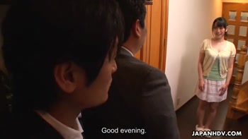 Sexy Asian wife getting banged once the hubby leaves